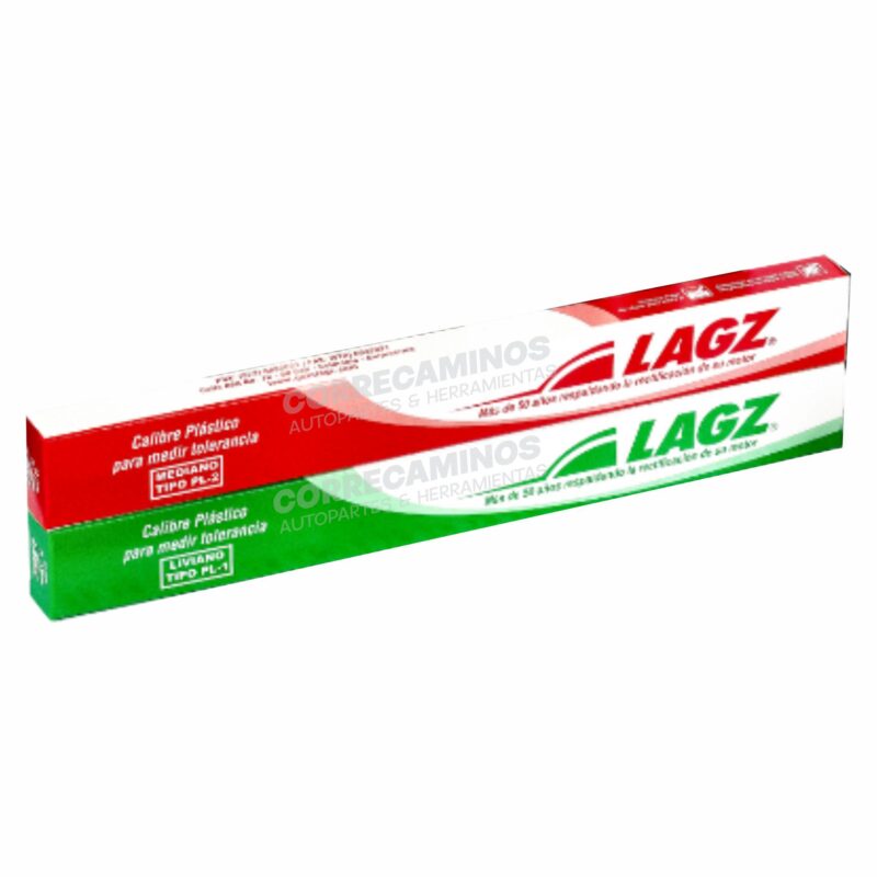 Plastigage rojo y verde